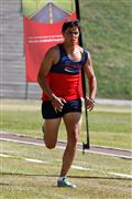 4th February 2012, Hoerskool Bergvlam Friendly Athletics meeting, Hoerskool Bergvlam vriendelike Atletiekbyeenkoms, andrew schoeman, boys u19 400m hurdles, seuns u19 400m
