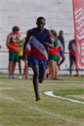 4th February 2012, Hoerskool Bergvlam Friendly Athletics meeting, Hoerskool Bergvlam vriendelike Atletiekbyeenkoms, andrew schoeman, boys u14 100m, seuns u14 100m