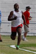 4th February 2012, Hoerskool Bergvlam Friendly Athletics meeting, Hoerskool Bergvlam vriendelike Atletiekbyeenkoms, andrew schoeman, boys u19 100m, seuns u19 100m