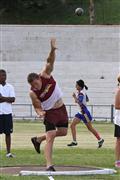 4th February 2012, Hoerskool Bergvlam Friendly Athletics meeting, Hoerskool Bergvlam vriendelike Atletiekbyeenkoms, Seuns u19 Gewigstoot, andrew schoeman, boys u19 shotput