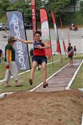 4th February 2012, Hoerskool Bergvlam Friendly Athletics meeting, Hoerskool Bergvlam vriendelike Atletiekbyeenkoms, andrew schoeman, girls u19 long jump, meisies u19 verspring