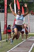 4th February 2012, Hoerskool Bergvlam Friendly Athletics meeting, Hoerskool Bergvlam vriendelike Atletiekbyeenkoms, andrew schoeman, girls u19 long jump, meisies u19 verspring