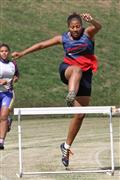 4th February 2012, Hoerskool Bergvlam Friendly Athletics meeting, Hoerskool Bergvlam vriendelike Atletiekbyeenkoms, andrew schoeman, girls u16 400m hurdles, meisies 400m hekkies