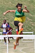 4th February 2012, Hoerskool Bergvlam Friendly Athletics meeting, Hoerskool Bergvlam vriendelike Atletiekbyeenkoms, andrew schoeman, girls u16 400m hurdles, meisies 400m hekkies