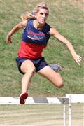 4th February 2012, Hoerskool Bergvlam Friendly Athletics meeting, Hoerskool Bergvlam vriendelike Atletiekbyeenkoms, andrew schoeman, dogters u19 400m hekkies, girls u19 400m hurdles