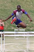 4th February 2012, Hoerskool Bergvlam Friendly Athletics meeting, Hoerskool Bergvlam vriendelike Atletiekbyeenkoms, andrew schoeman, boys u16 400m hurdles, seunsu16 400m hekkies