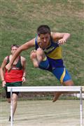 4th February 2012, Hoerskool Bergvlam Friendly Athletics meeting, Hoerskool Bergvlam vriendelike Atletiekbyeenkoms, andrew schoeman, boys u16 400m hurdles, seunsu16 400m hekkies