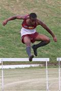 4th February 2012, Hoerskool Bergvlam Friendly Athletics meeting, Hoerskool Bergvlam vriendelike Atletiekbyeenkoms, andrew schoeman, boys u16 400m hurdles, seunsu16 400m hekkies