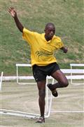 4th February 2012, Hoerskool Bergvlam Friendly Athletics meeting, Hoerskool Bergvlam vriendelike Atletiekbyeenkoms, andrew schoeman, boys u17 400m hurdles, seunsu17 400m hekkies
