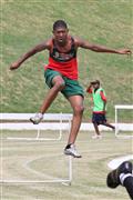 4th February 2012, Hoerskool Bergvlam Friendly Athletics meeting, Hoerskool Bergvlam vriendelike Atletiekbyeenkoms, andrew schoeman, boys u17 400m hurdles, seunsu17 400m hekkies