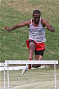 4th February 2012, Hoerskool Bergvlam Friendly Athletics meeting, Hoerskool Bergvlam vriendelike Atletiekbyeenkoms, andrew schoeman, boys u17 400m hurdles, seunsu17 400m hekkies