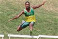 4th February 2012, Hoerskool Bergvlam Friendly Athletics meeting, Hoerskool Bergvlam vriendelike Atletiekbyeenkoms, andrew schoeman, boys u19 400m hurdles, seuns u19 400m hekkies