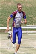 4th February 2012, Hoerskool Bergvlam Friendly Athletics meeting, Hoerskool Bergvlam vriendelike Atletiekbyeenkoms, andrew schoeman, boys u19 400m hurdles, seuns u19 400m hekkies