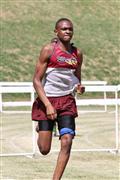 4th February 2012, Hoerskool Bergvlam Friendly Athletics meeting, Hoerskool Bergvlam vriendelike Atletiekbyeenkoms, andrew schoeman, boys u19 400m hurdles, seuns u19 400m hekkies