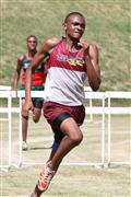 4th February 2012, Hoerskool Bergvlam Friendly Athletics meeting, Hoerskool Bergvlam vriendelike Atletiekbyeenkoms, andrew schoeman, boys u19 400m hurdles, seuns u19 400m hekkies