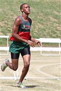 4th February 2012, Hoerskool Bergvlam Friendly Athletics meeting, Hoerskool Bergvlam vriendelike Atletiekbyeenkoms, andrew schoeman, boys u19 400m hurdles, seuns u19 400m hekkies