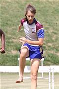 4th February 2012, Hoerskool Bergvlam Friendly Athletics meeting, Hoerskool Bergvlam vriendelike Atletiekbyeenkoms, andrew schoeman, dogters u15 300m hekkies, girls u15 300m hurdles