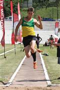 4th February 2012, Hoerskool Bergvlam Friendly Athletics meeting, Hoerskool Bergvlam vriendelike Atletiekbyeenkoms, andrew schoeman, boys u19 long jump, seuns u19 verspring