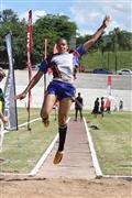 4th February 2012, Hoerskool Bergvlam Friendly Athletics meeting, Hoerskool Bergvlam vriendelike Atletiekbyeenkoms, andrew schoeman, boys u19 long jump, seuns u19 verspring