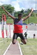 4th February 2012, Hoerskool Bergvlam Friendly Athletics meeting, Hoerskool Bergvlam vriendelike Atletiekbyeenkoms, andrew schoeman, boys u19 long jump, seuns u19 verspring