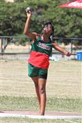4th February 2012, Hoerskool Bergvlam Friendly Athletics meeting, Hoerskool Bergvlam vriendelike Atletiekbyeenkoms, andrew schoeman, dogters u17 gewigstoot, girls u17 shotput
