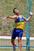 4th February 2012, Hoerskool Bergvlam Friendly Athletics meeting, Hoerskool Bergvlam vriendelike Atletiekbyeenkoms, andrew schoeman, boys u19 discus, seuns u19 diskus