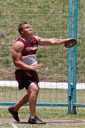 4th February 2012, Hoerskool Bergvlam Friendly Athletics meeting, Hoerskool Bergvlam vriendelike Atletiekbyeenkoms, andrew schoeman, boys u19 discus, seuns u19 diskus