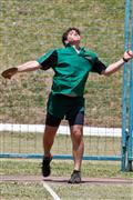 4th February 2012, Hoerskool Bergvlam Friendly Athletics meeting, Hoerskool Bergvlam vriendelike Atletiekbyeenkoms, andrew schoeman, boys u19 discus, seuns u19 diskus