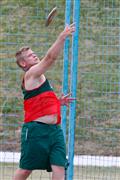 4th February 2012, Hoerskool Bergvlam Friendly Athletics meeting, Hoerskool Bergvlam vriendelike Atletiekbyeenkoms, andrew schoeman, boys u19 discus, seuns u19 diskus