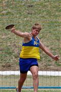 4th February 2012, Hoerskool Bergvlam Friendly Athletics meeting, Hoerskool Bergvlam vriendelike Atletiekbyeenkoms, andrew schoeman, boys u19 discus, seuns u19 diskus