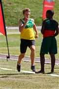 4th February 2012, Hoerskool Bergvlam Friendly Athletics meeting, Hoerskool Bergvlam vriendelike Atletiekbyeenkoms, andrew schoeman, boys u17 400m hurdles, seuns u17 400m
