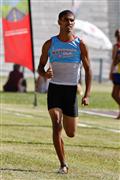 4th February 2012, Hoerskool Bergvlam Friendly Athletics meeting, Hoerskool Bergvlam vriendelike Atletiekbyeenkoms, andrew schoeman, boys u19 400m hurdles, seuns u19 400m