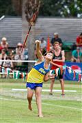 18th, Februarie, February, Interhigh, Interhoer, Mediclinic Nelspruit, Rob Ferreira, andrew schoeman, athletics, atletiek, boys, javelin, seuns, spiesgooi, u14