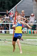 18th, Februarie, February, Interhigh, Interhoer, Mediclinic Nelspruit, Rob Ferreira, andrew schoeman, athletics, atletiek, boys, javelin, seuns, spiesgooi, u14