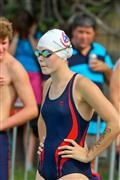 16 year old, 2012, 50m, Inter high swimming gala, back stroke, girls
