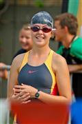 16 year old, 2012, 50m, Inter high swimming gala, back stroke, girls
