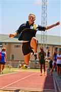 2012, 28 January, Athletics, Hoerskool Nelspruit Athletics, Hoerskool Nelspruit Tuisbyeenkoms, dogters 14 verspring, girls under 14 long jump