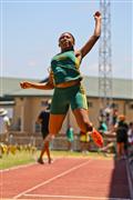 2012, 28 January, Athletics, Hoerskool Nelspruit Athletics, Hoerskool Nelspruit Tuisbyeenkoms, dogters 14 verspring, girls under 14 long jump