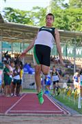 2012, 28 January, Athletics, Boys under 16 Long Jump, Hoerskool Nelspruit Athletics, Hoerskool Nelspruit Tuisbyeenkoms, seuns 16 verspring