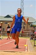 2012, 28 January, Athletics, Hoerskool Nelspruit Athletics, Hoerskool Nelspruit Tuisbyeenkoms, dogters 17 driesprong, dogters 19 driesprong, girls under 17 triple jump, girls under 19 triple jump