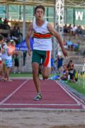 2012, 28 January, Athletics, Boys under 16 Long Jump, Hoerskool Nelspruit Athletics, Hoerskool Nelspruit Tuisbyeenkoms, seuns 16 verspring