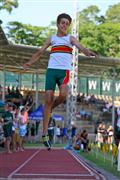 2012, 28 January, Athletics, Boys under 16 Long Jump, Hoerskool Nelspruit Athletics, Hoerskool Nelspruit Tuisbyeenkoms, seuns 16 verspring