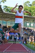 2012, 28 January, Athletics, Boys under 16 Long Jump, Hoerskool Nelspruit Athletics, Hoerskool Nelspruit Tuisbyeenkoms, seuns 16 verspring