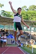 2012, 28 January, Athletics, Boys under 16 Long Jump, Hoerskool Nelspruit Athletics, Hoerskool Nelspruit Tuisbyeenkoms, seuns 16 verspring