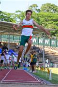 2012, 28 January, Athletics, Boys under 16 Long Jump, Hoerskool Nelspruit Athletics, Hoerskool Nelspruit Tuisbyeenkoms, seuns 16 verspring