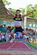 2012, 28 January, Athletics, Boys under 16 Long Jump, Hoerskool Nelspruit Athletics, Hoerskool Nelspruit Tuisbyeenkoms, seuns 16 verspring