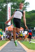 18 February 2012, Athletics, Hoerskool Rob Ferreira, Hoerskool Rob Ferreira Interhoer atletiekbyeenkoms, Interhigh, Interhoer, atletiekbyeenkoms, boys, long jump, under 16