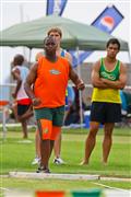 18 February 2012, Athletics, Hoerskool Rob Ferreira, Hoerskool Rob Ferreira Interhoer atletiekbyeenkoms, Interhigh, Interhoer, atletiekbyeenkoms, boys, shot put, under 19