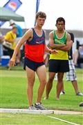 18 February 2012, Athletics, Hoerskool Rob Ferreira, Hoerskool Rob Ferreira Interhoer atletiekbyeenkoms, Interhigh, Interhoer, atletiekbyeenkoms, boys, shot put, under 19
