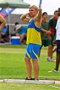 18 February 2012, Athletics, Hoerskool Rob Ferreira, Hoerskool Rob Ferreira Interhoer atletiekbyeenkoms, Interhigh, Interhoer, atletiekbyeenkoms, boys, shot put, under 19